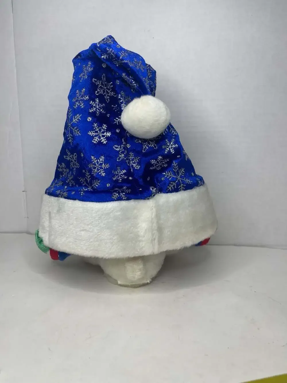 Gemmy Animated Singing and Dancing Polar Bear Plush with Hat and Sweater